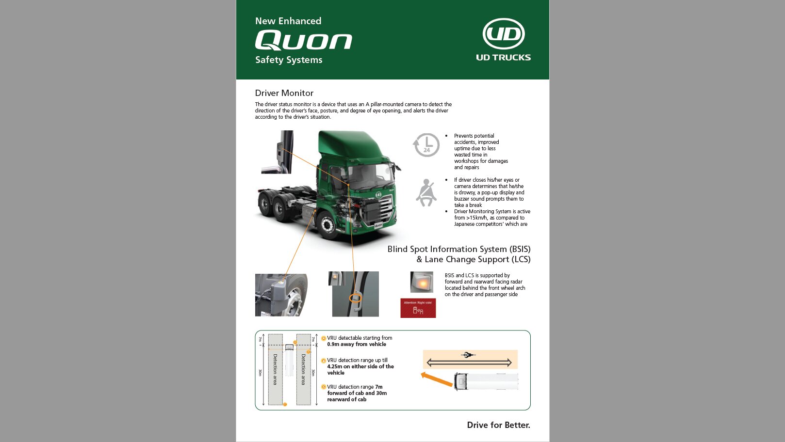 New Enhanced Quon Safety System Information Sheet