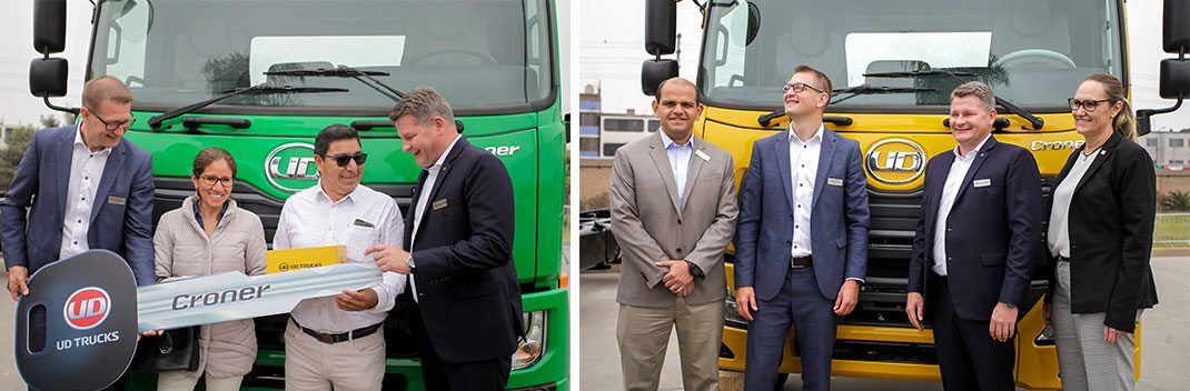 UD Trucks launches new medium duty Croner in Peru