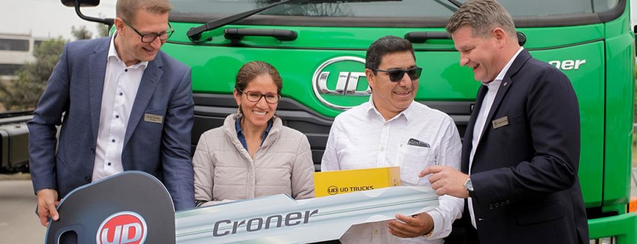 UD Trucks launches new medium duty Croner in Peru