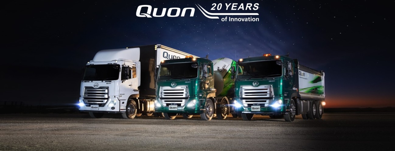 The 20th anniversary of UD iconic heavy-duty truck